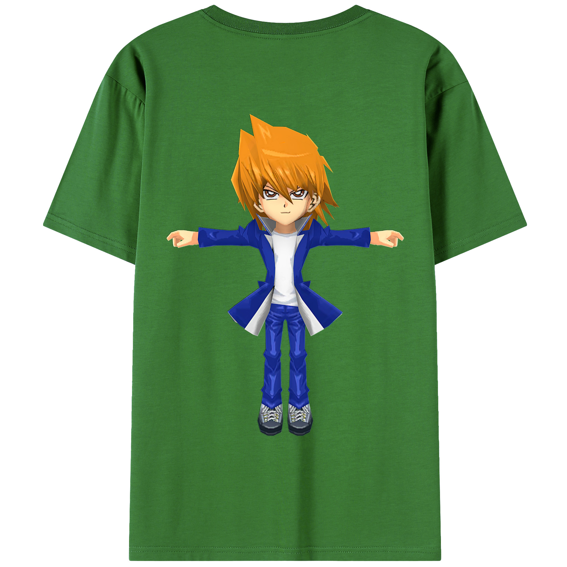 （画像用） 遊☆戯☆王 Yu-Gi-Oh! レディース半袖Tシャツ(バックプリント)